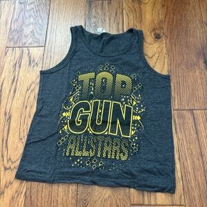 Top Gun Kids Gray Tank Top